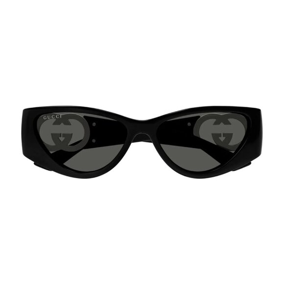 NWT GUCCI SUNGLASSES WOMEN BLACK EYEWEAR GUCCI